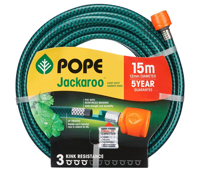 POPE JACKAROO 15M X 12MM HOSE