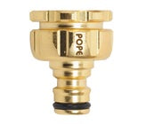 POPE 12MM BRASS UNIV TAP ADPTR