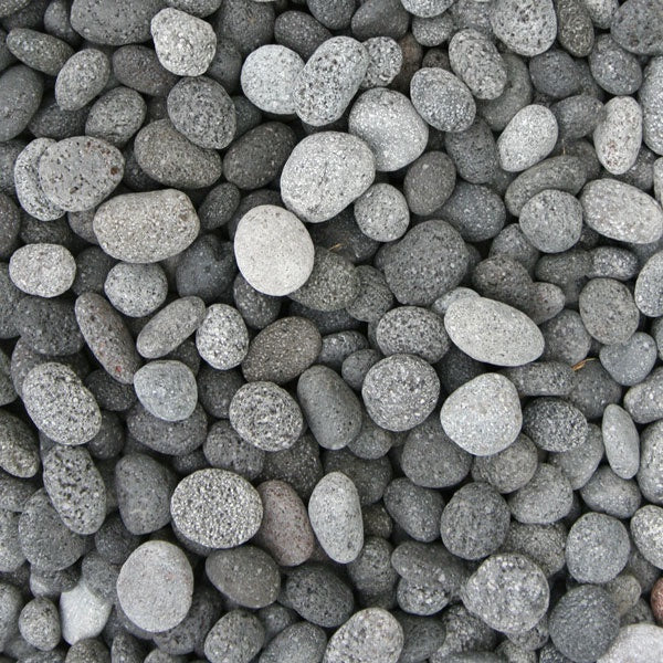 CHARCOAL LAVA PEBBLES
