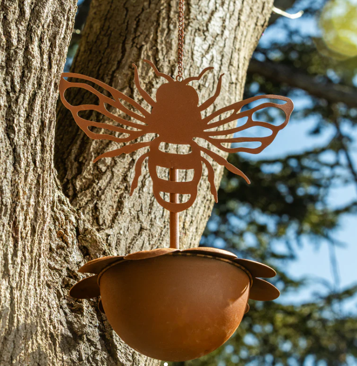 Bee Stake Bird Feeder