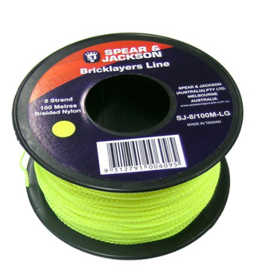 STRINGLINE-ASSORTED COLOURS 100M