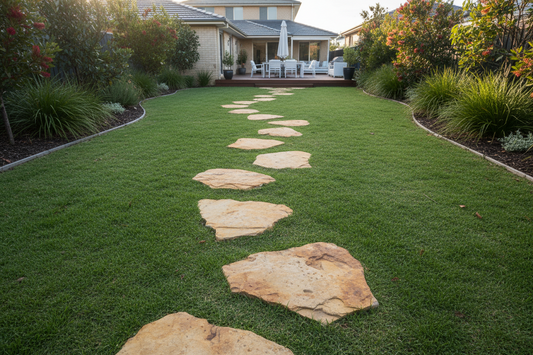 Stepping Stone Paths: Spacing, Setting and Making Them Look Natural
