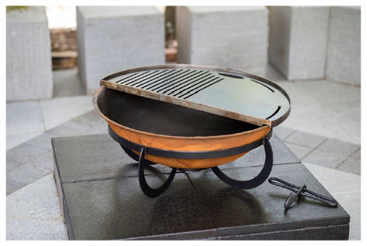 GRILL SEMI 900- STAINLESS STEEL