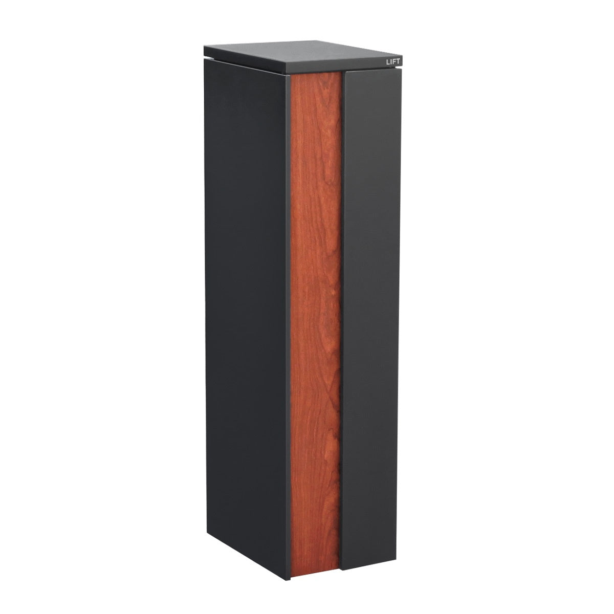 CAMDEN PARCEL + MAIL CHARCOAL PILLAR MERBAU