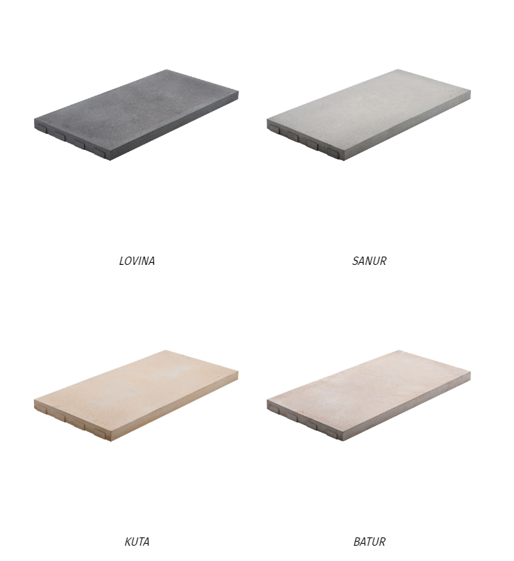 Balistone 800x400x40mm