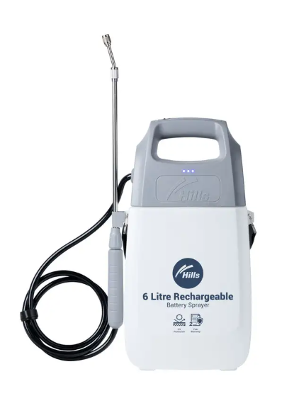 Hills 6 Litre Rechargeable Battery Sprayer