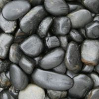 GLOSS BLACK PEBBLES