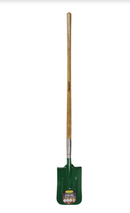 Post Hole Shovel- Square Mouth Long Handle- Cyclone